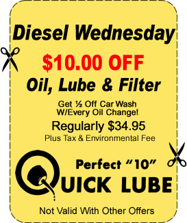 Perfect 10 Quick Lube Spring Lake Park, MN 55432